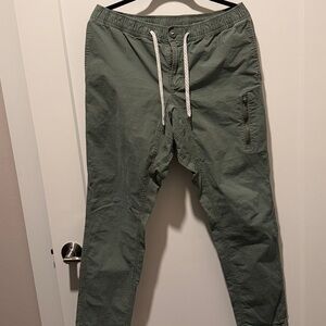 Vuori Ripstop Pants sz XL Green